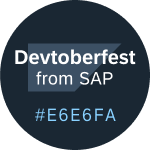 #E6E6FA - Devtoberfest 2023 - Deploy the Fiori App to Cloud Foundry