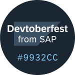 #9932CC - Devtoberfest 2023 - Create an SAP Cloud Application Programming Model Project for SAP HANA Cloud