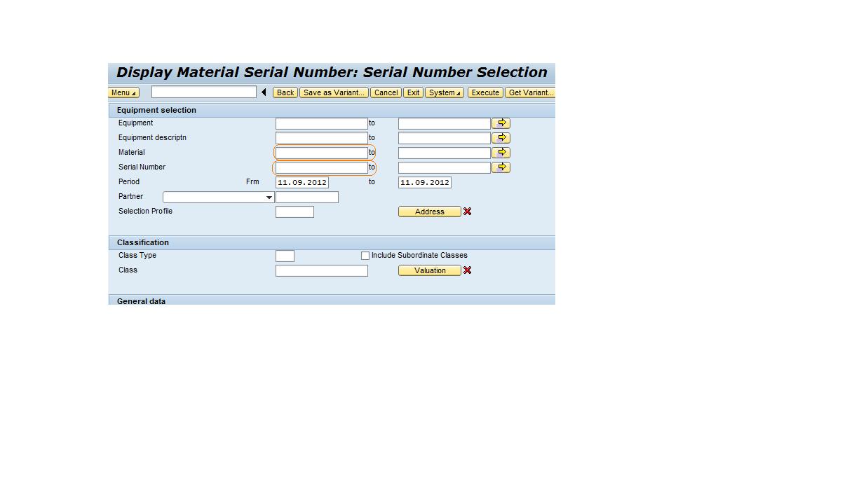 How to find serial numbers of the material - SAP Community