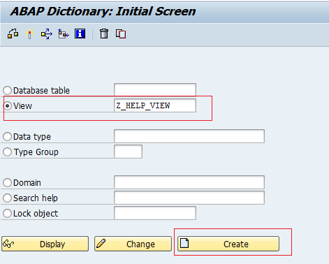 Creating Help View and Using it in Search Help - SAP Community