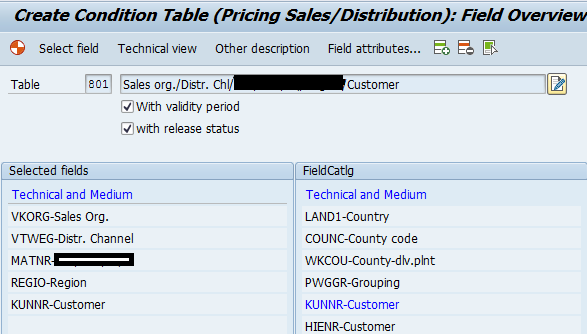 Pricing Access Sequence : Make some of the Price C... - SAP Community