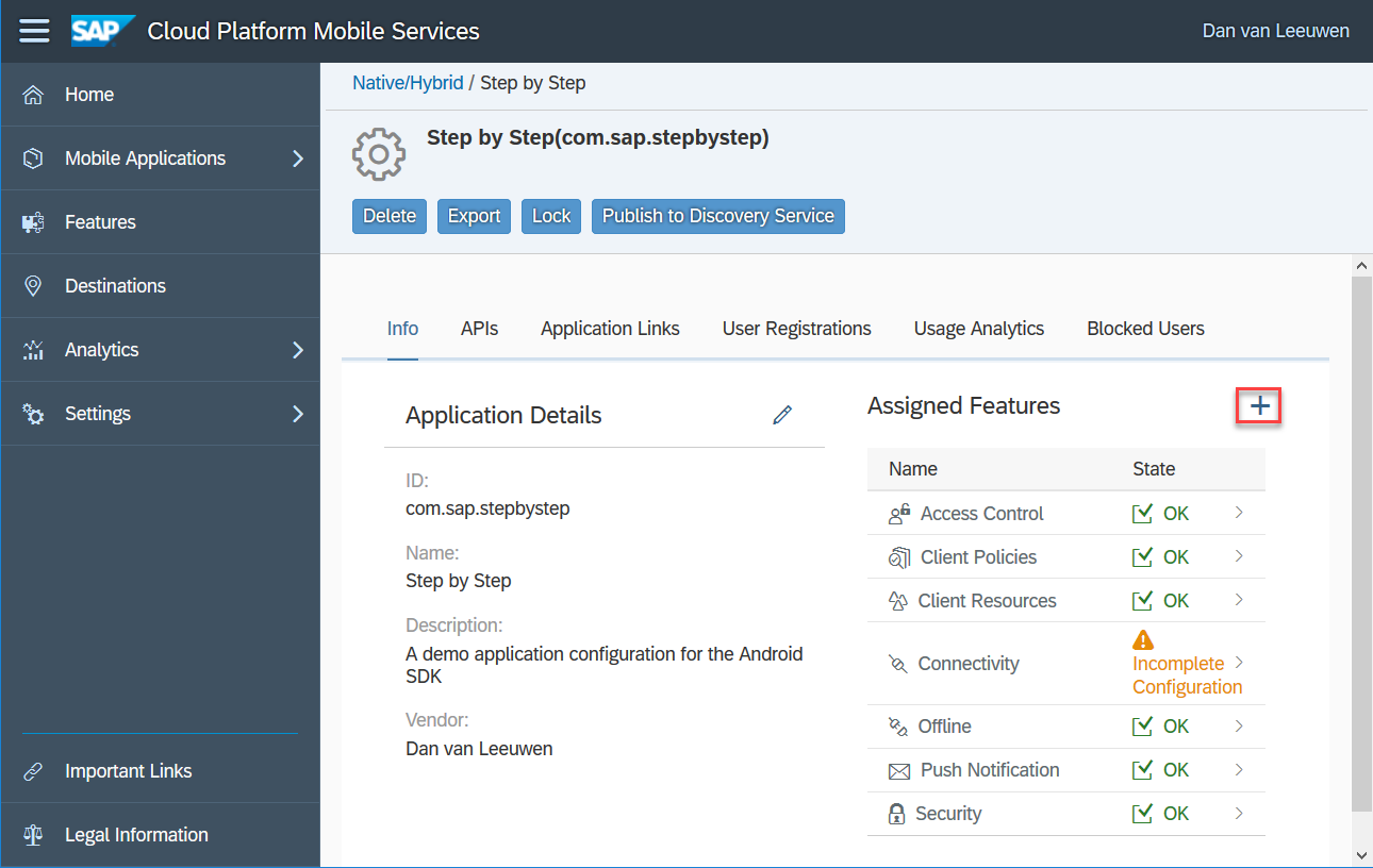 Step by Step with the SAP Cloud Platform SDK for A... - SAP Community