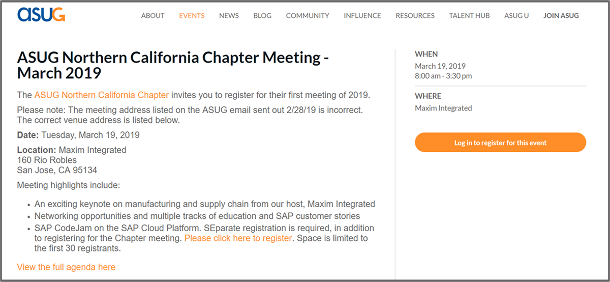 My First ASUG Chapter Presentation -- Going Mobile... - SAP Community