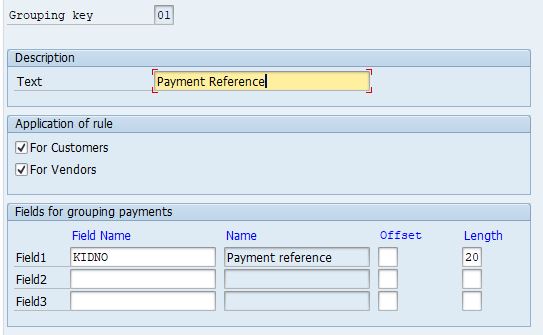 Grouping of open items in automatic payment progra... - SAP Community