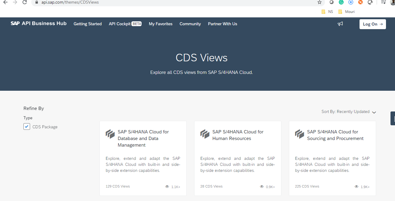 CDS Views API Documentation - SAP Community