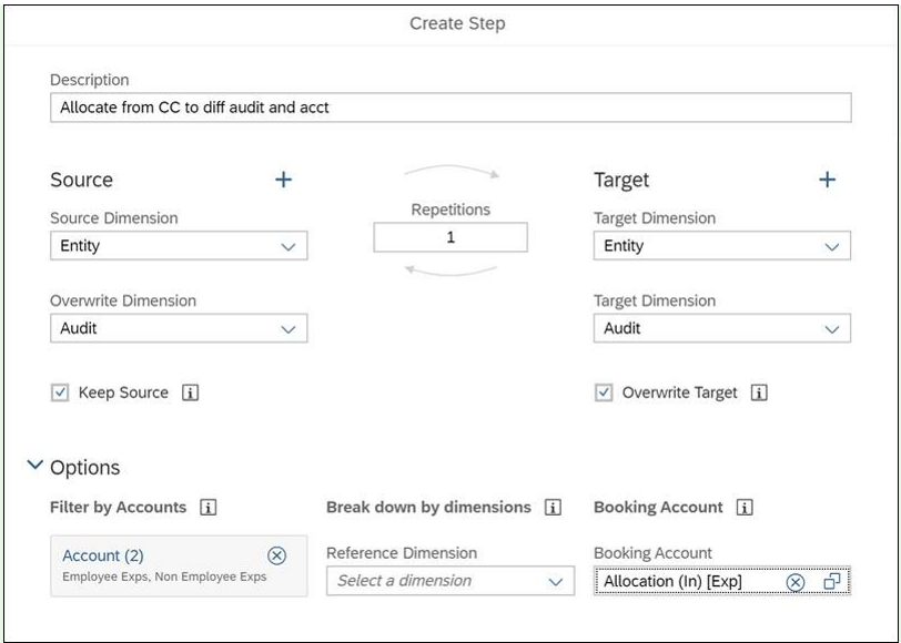 SAP Analytics Cloud Allocation: Part 3: Allocation... - SAP Community