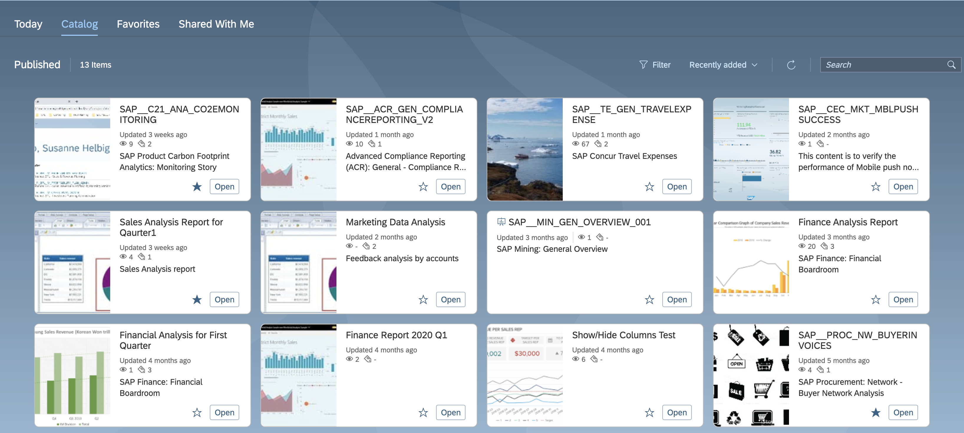 SAP Analytics Cloud, Analytics Catalog, a new oppo... - SAP Community