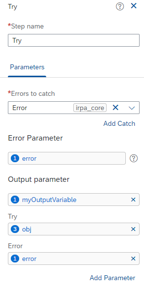 SAP Intelligent RPA 2.0 : How to reuse variables d... - SAP Community