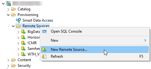 Creating An Sap Hana Remote Source – CYFM