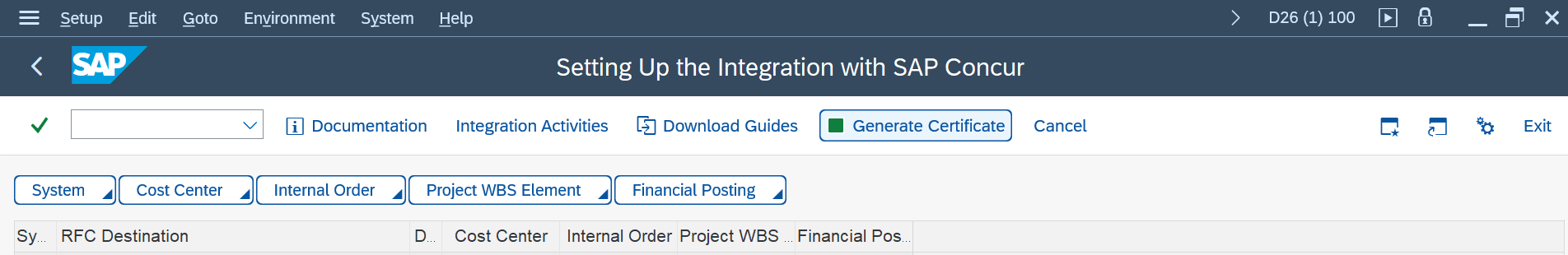 SAP ERP Integration with Concur ( On premisse ) St - SAP Community
