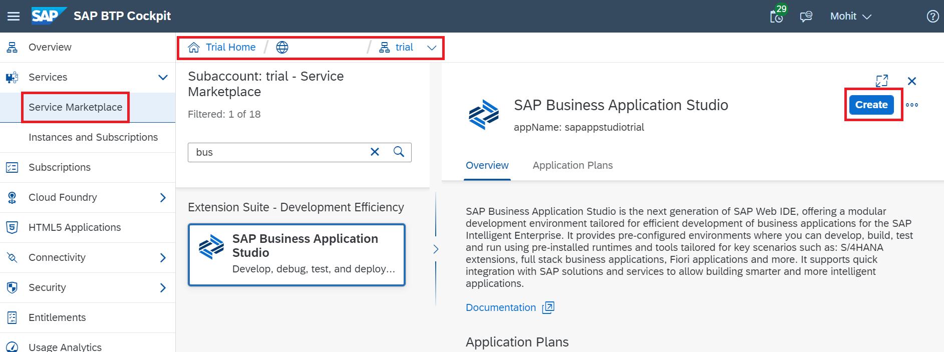 Add a Service or Entitlement in SAP BTP Trial Acco... - SAP Community
