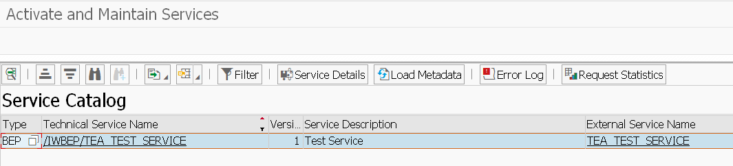 How to find the component of the OData service whe... - SAP Community