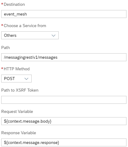 Sending messages to SAP Event Mesh from a workflow - SAP Community