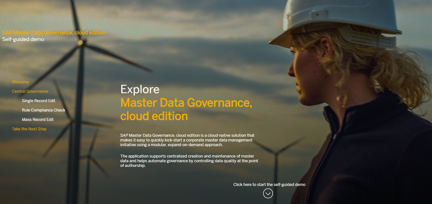 Click Through Key Processes in SAP Master Data Gov... - SAP Community