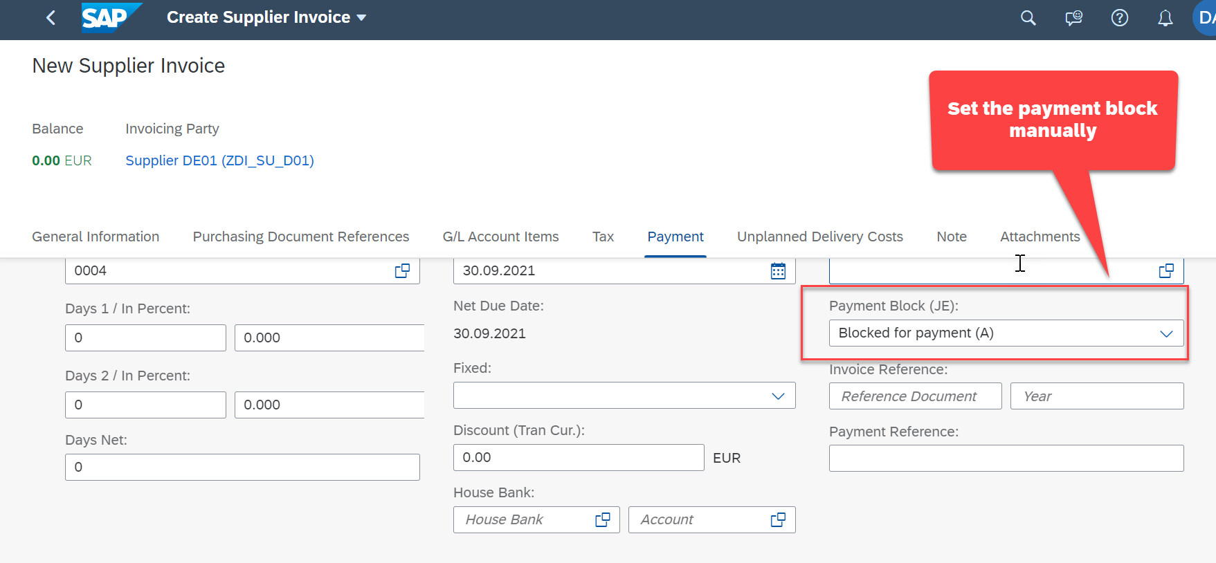 What is the function of Release Blocked Invoices a... - SAP Community