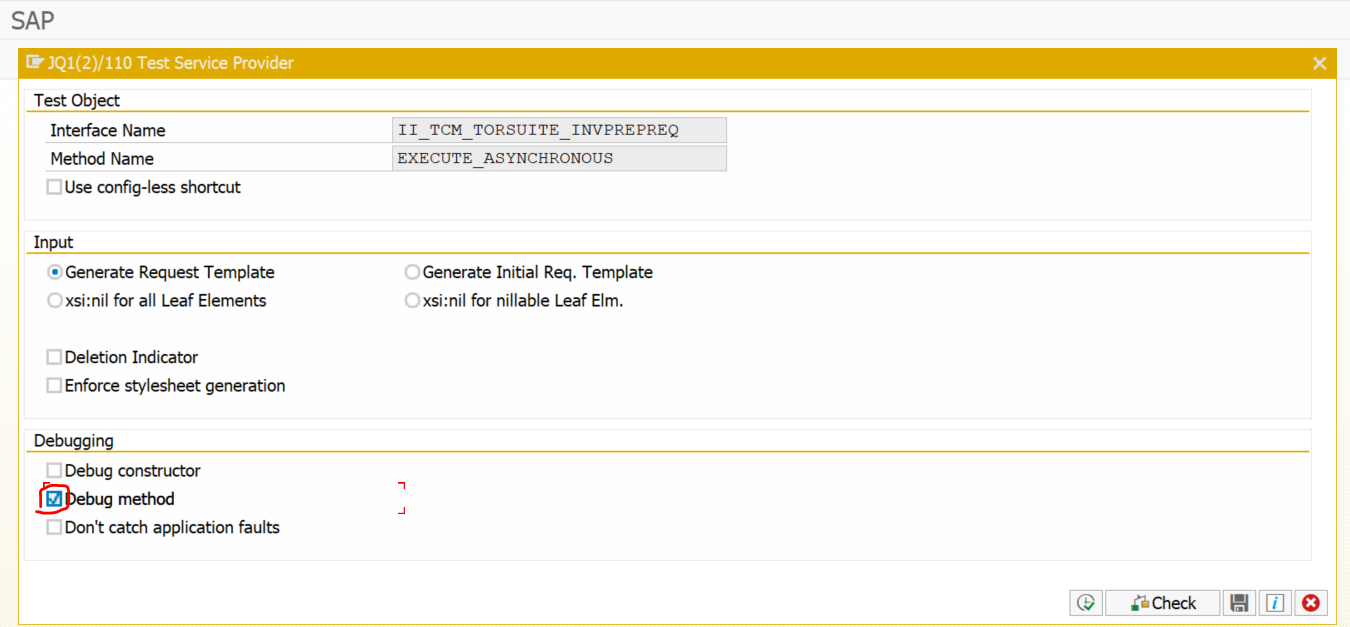 How to debug A2A inbound service call from SAP TM... - SAP Community