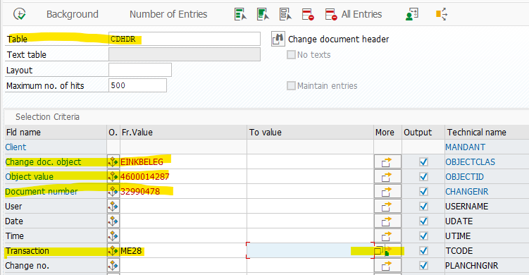 How to find first release date of Purchase Order (... - SAP Community