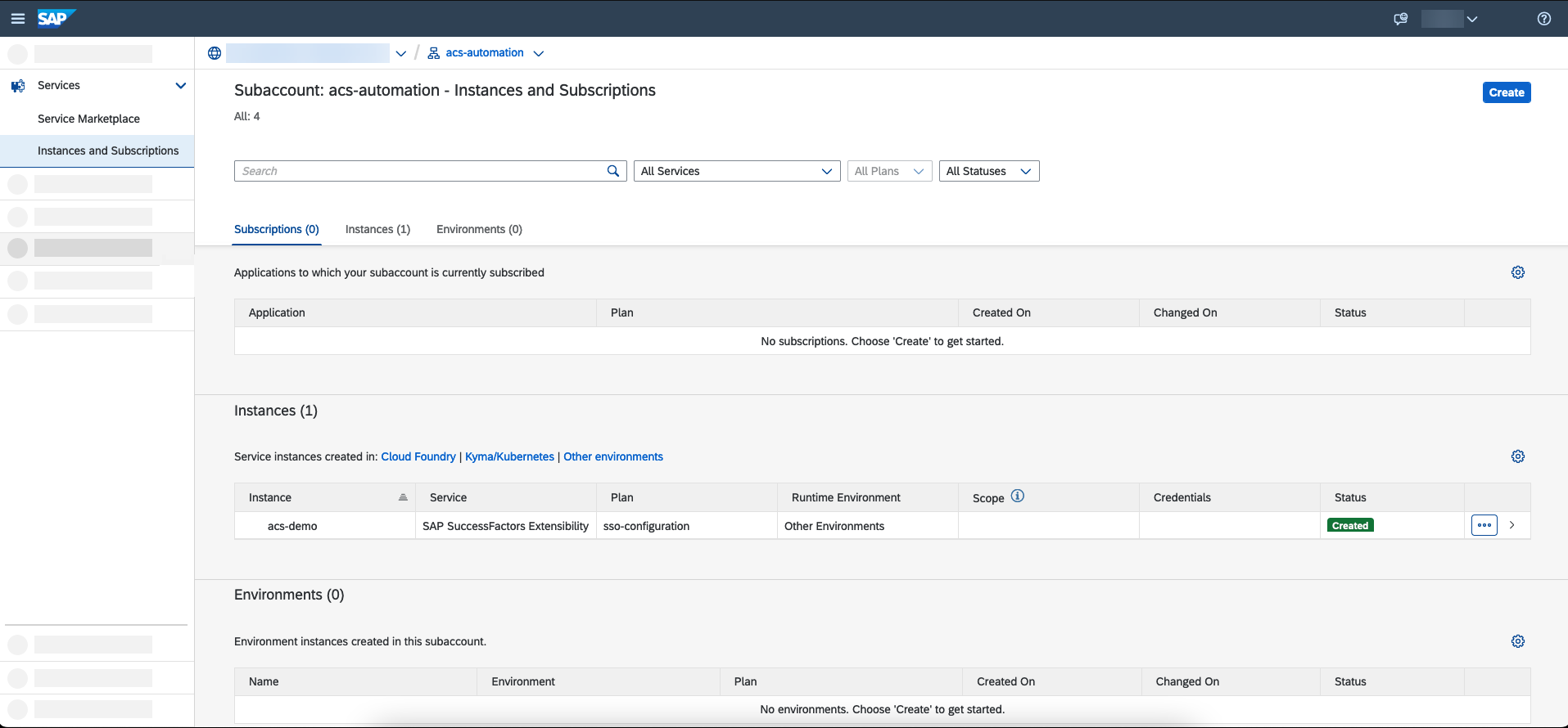 Configure Automatically the Subaccount in SAP BTP ... - SAP Community
