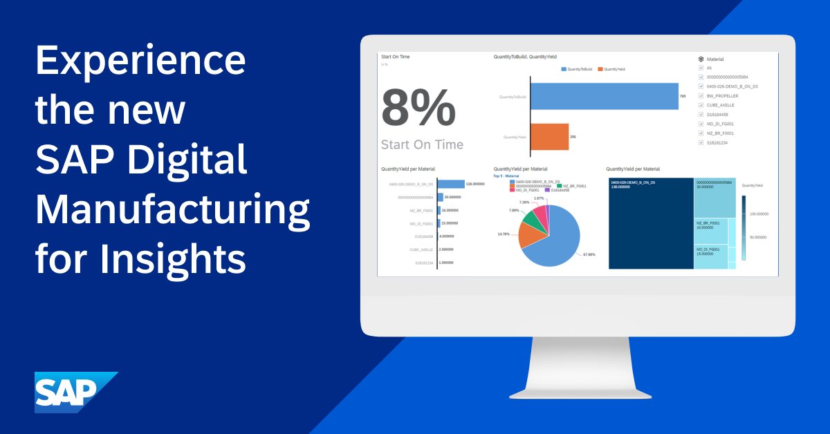 The new SAP Digital Manufacturing for Insights in SAP Community