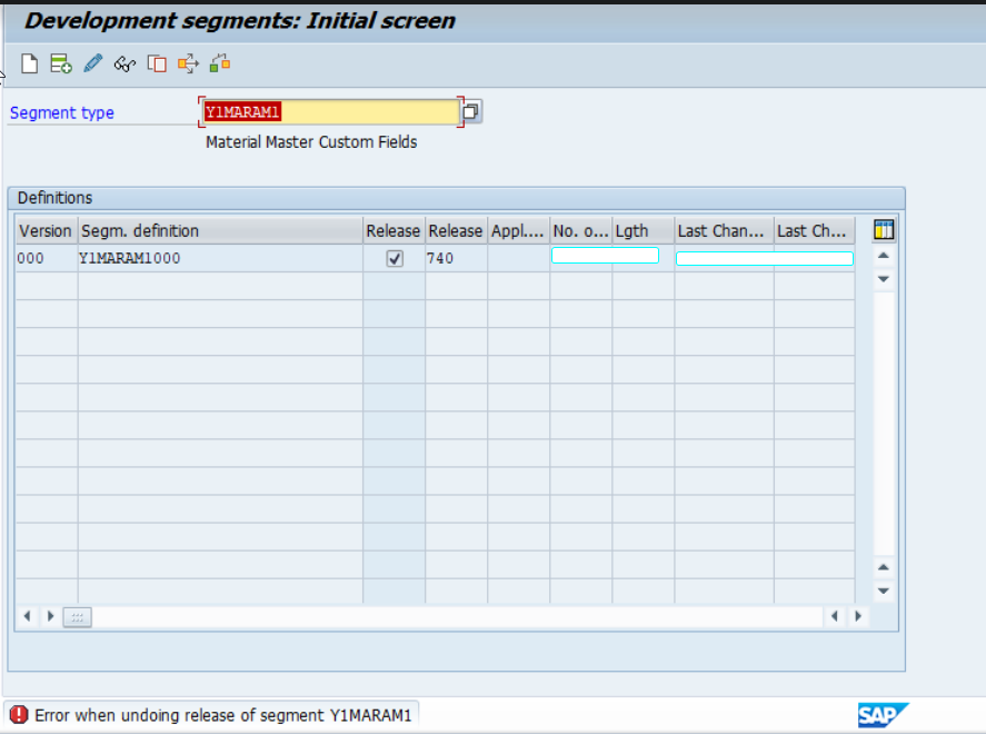 IDOC error for same custom IDOC extension/segment  - SAP Community