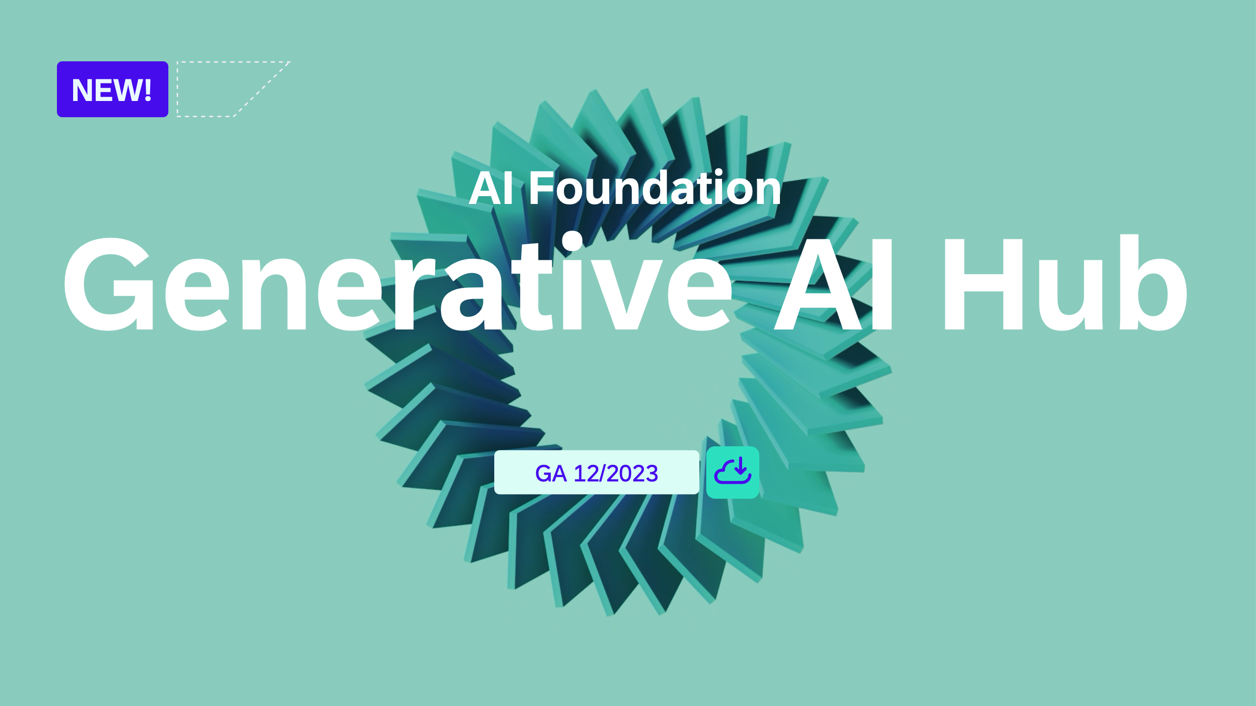 Generative AI Hub - OUT NOW! - SAP Community