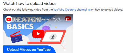 YouTube How-to Video