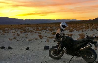 Death Valley, at Eureka Dunes, ICE 2013 BMW F800GS (sold)