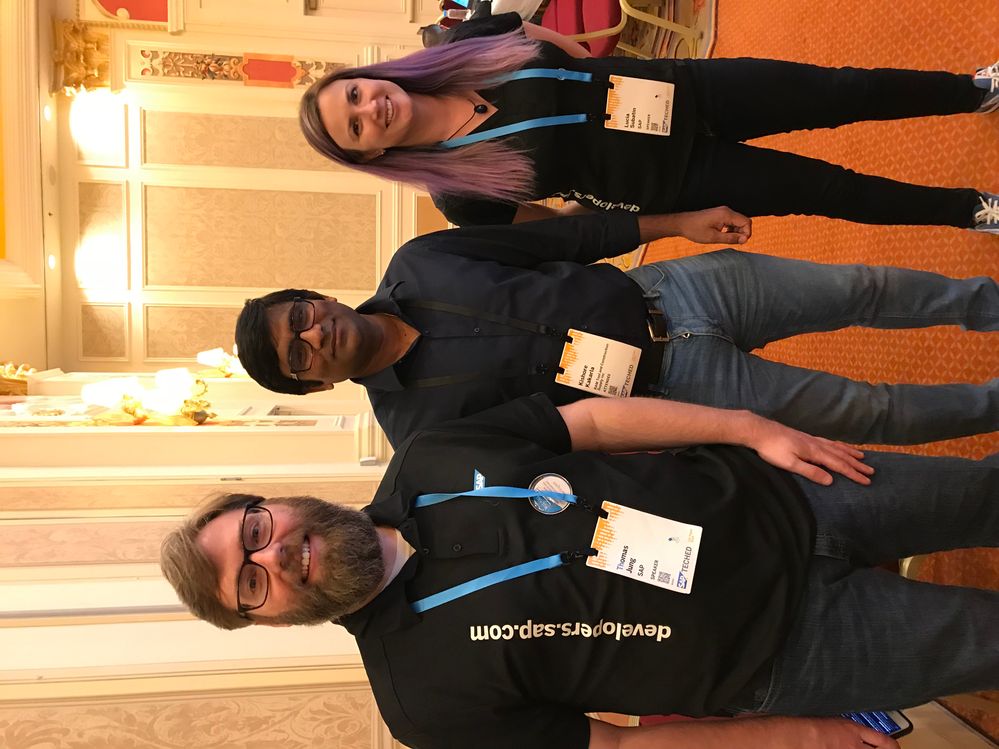 SAP TechED 2019 Las Vegas [Thomas Jung, Kishore Kakarla, Lucia Subatin]