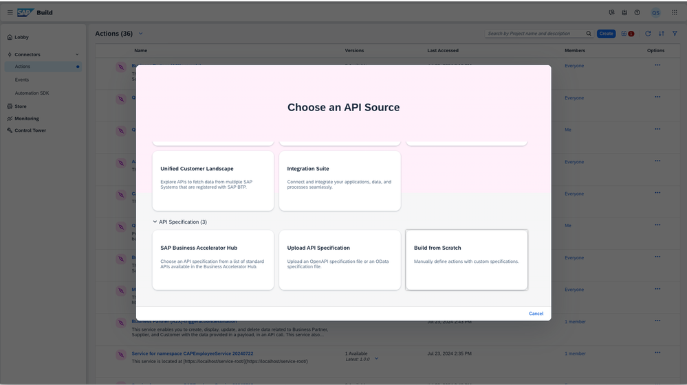 SAP Build Apps integration with SAP AI Core services: Part 4 – Integration via Action