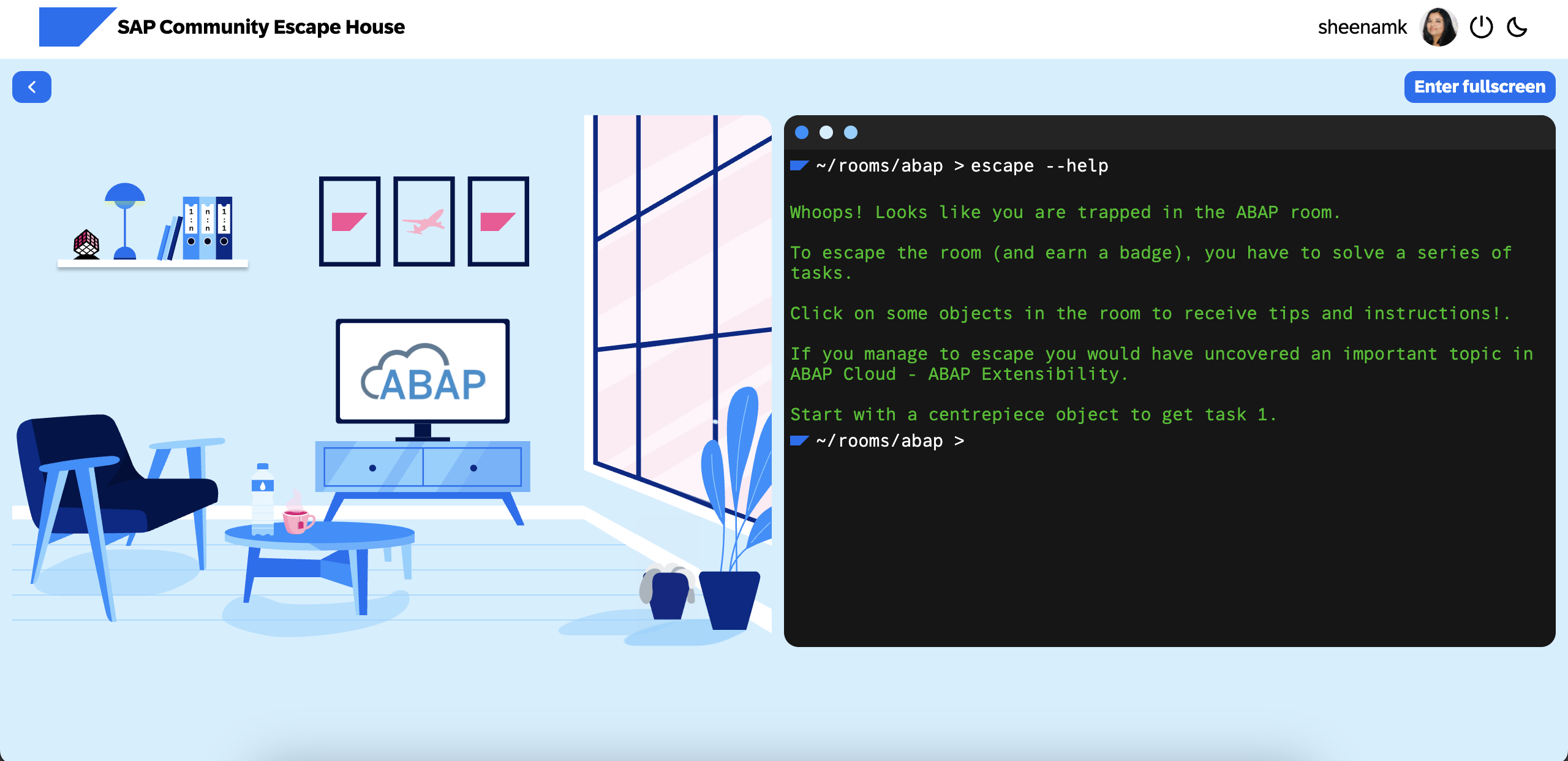 SAP Community Escape House for May - ABAP Cloud - SAP Community