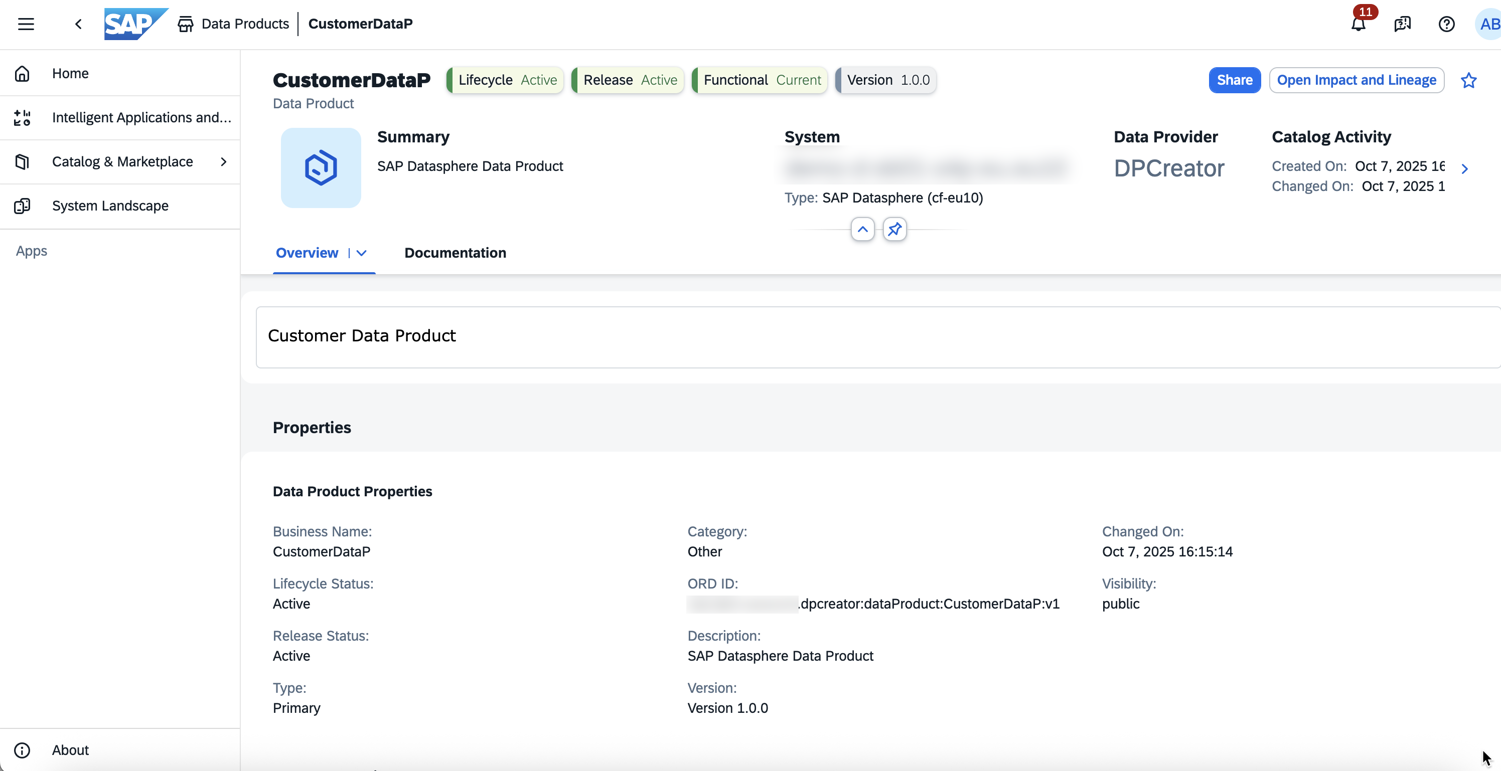 SAP Business Data Cloud - Create a custom Data Pro... - SAP Community