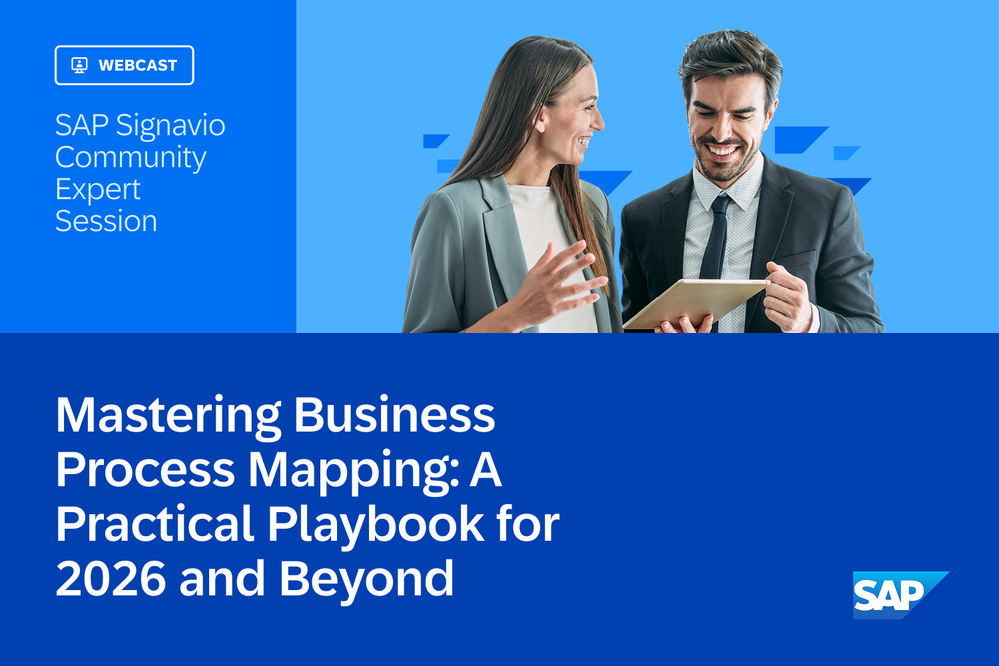 Mastering Business Process Mapping: A Practical Pl... - SAP Community