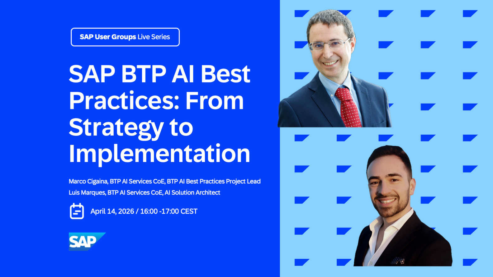 SAP BTP AI Best Practices: From Strategy to Implem... - SAP Community