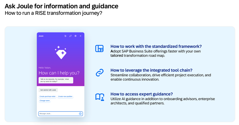 The Combined Power of SAP Joule and AI for the RIS... - SAP Community