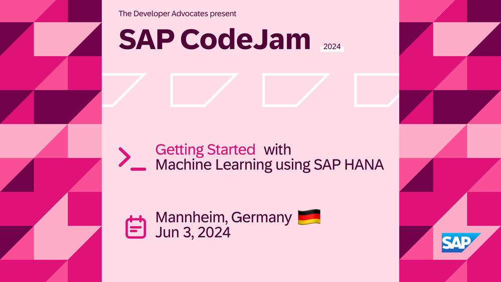 SAP HANA ML CodeJam 240603 Mannheim.png