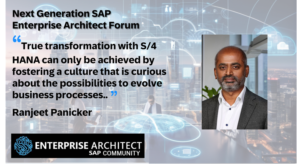 Blueprint for Enterprise Architects to Achieve Success with SAP S/4HANA